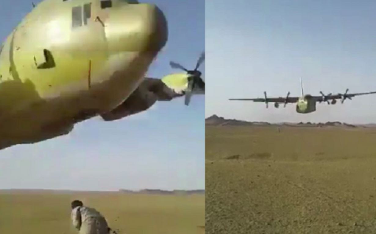 فيديو مرعب.. طيار سعودي ينفذ مناورة خطيرة بطائرة عسكرية