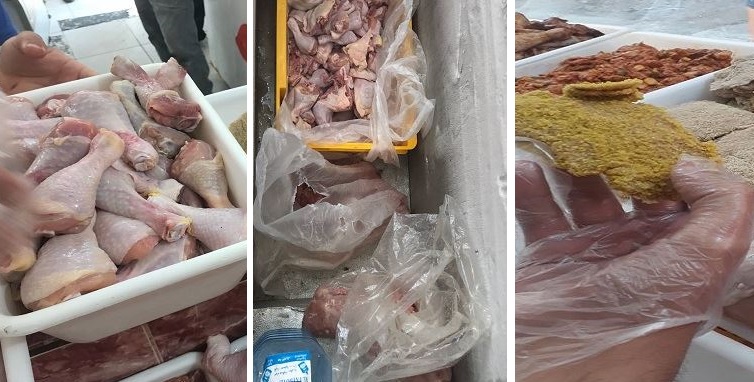 بالصور والفيديو- دهم محل لبيع الدجاج الفاسد في الشويفات... نتيجة الفحوصات أظهرت أنّ المحل يفتقد لأبسط الشروط الصحية!