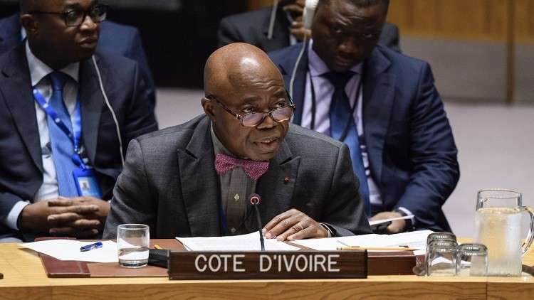 وسط جلسات متوترة حول سوريا...وفاة مندوب ساحل العاج في الأمم المتحدة