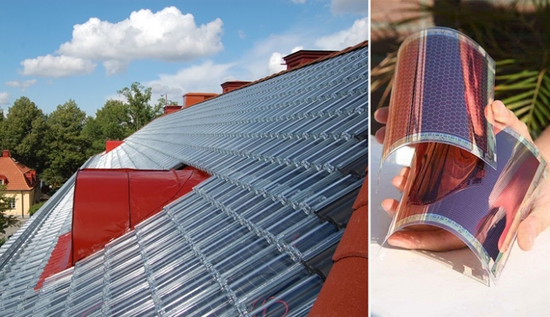 بالصور/ ابتكار سويدي لقرميد قادر على توفير الكهرباء للسكان...مكون من خلايا شمسية لتوليد الطاقة!