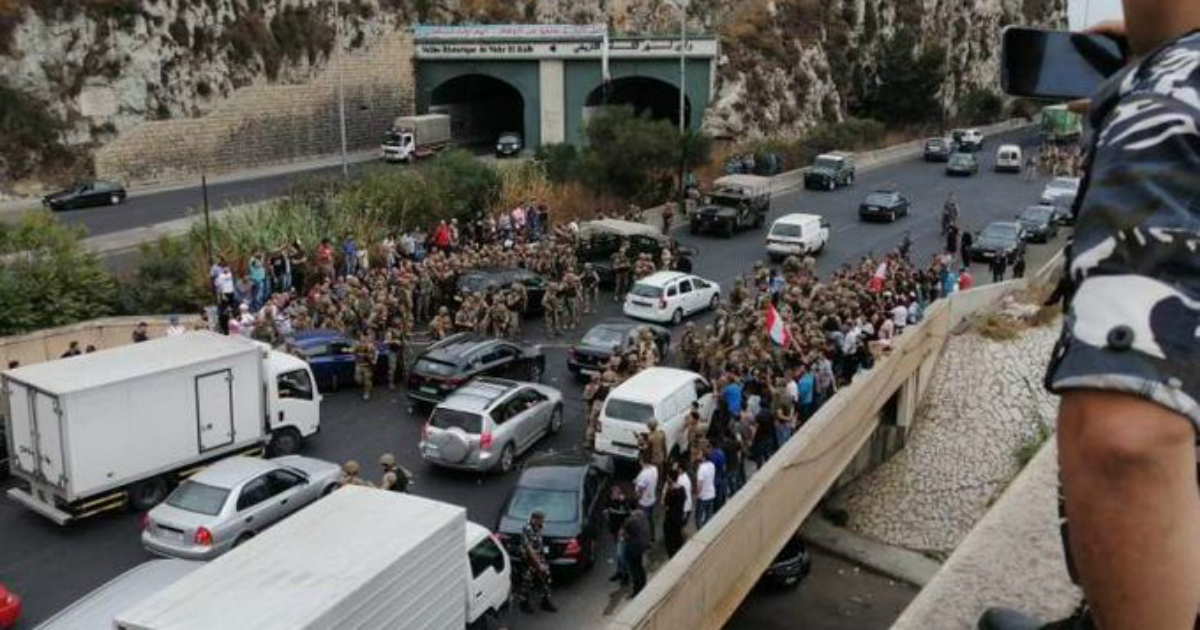 بعد إزالة الجدار الإسمنتي أمس...هكذا بدا المشهد اليوم في نهر الكلب