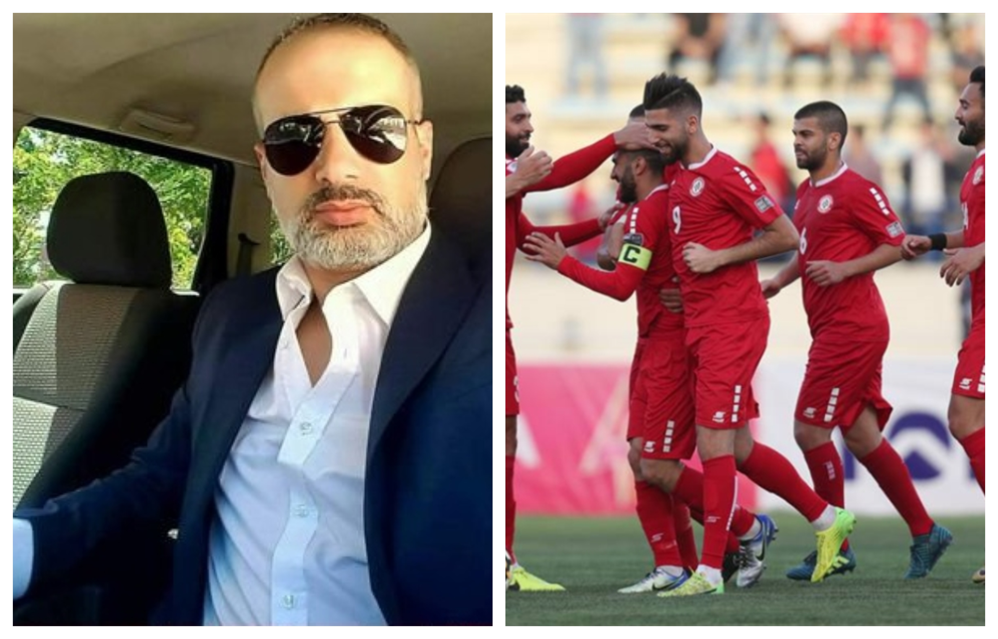 بالفيديو/ المنشد علي بركات يهدي منتخب لبنان نشيدا جديدا
