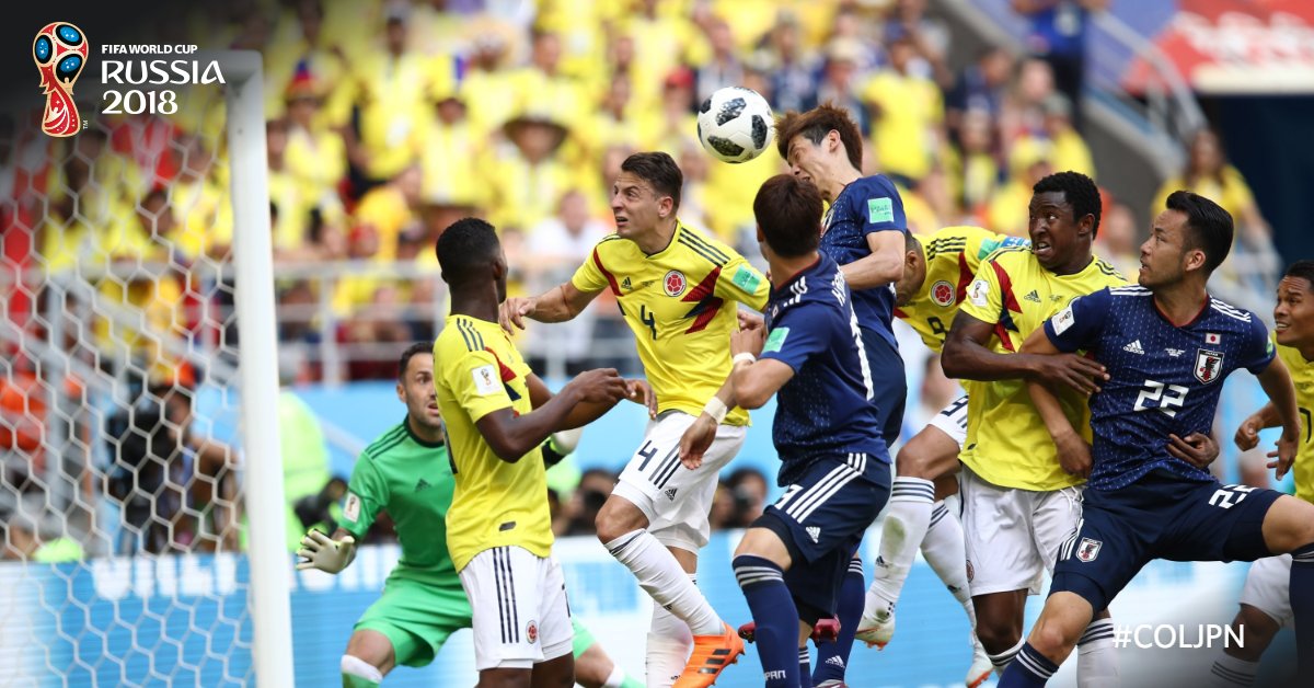اليابان تفجر مفاجأة وتسقط كولومبيا بهدفين مقابل هدف