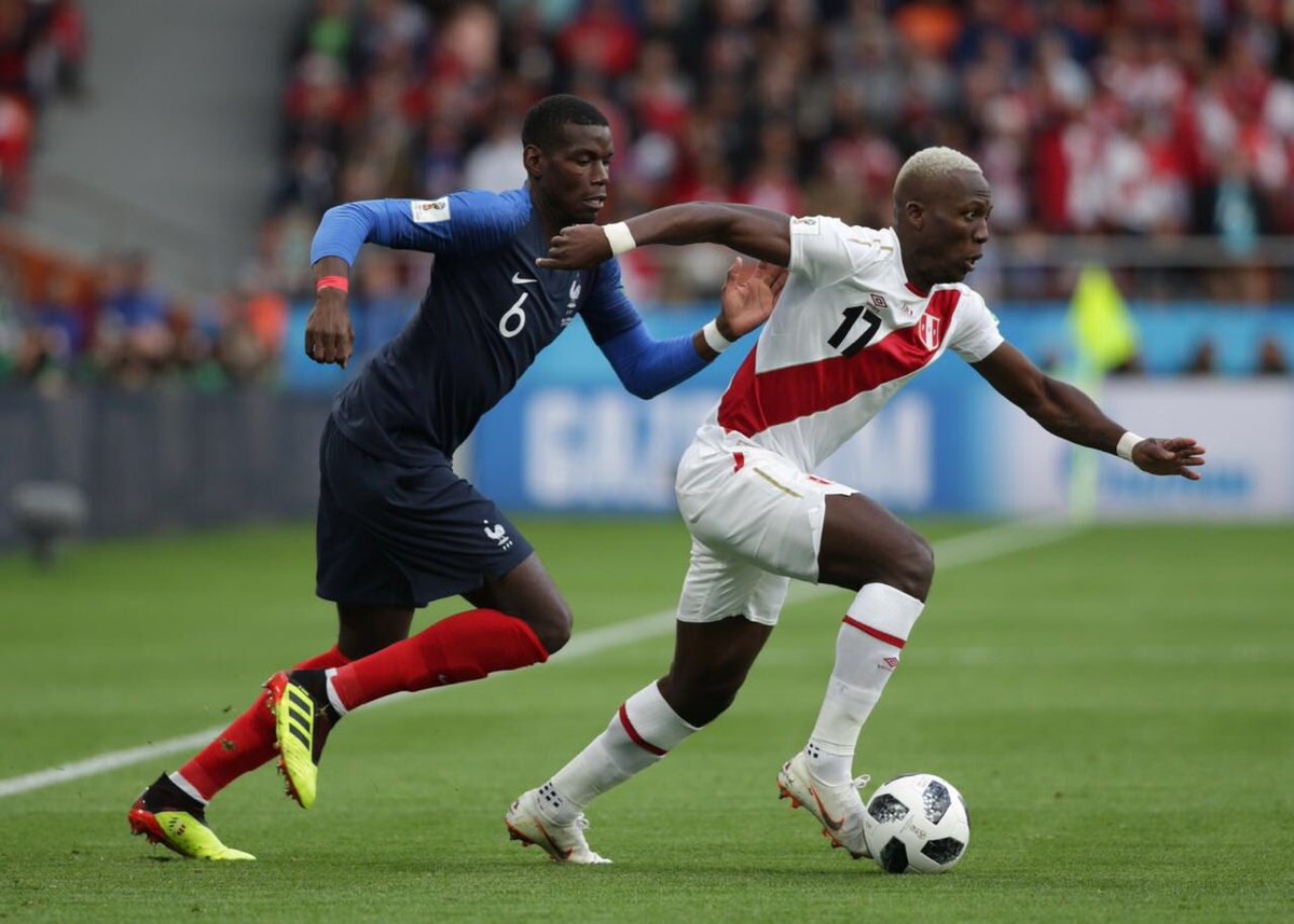 فرنسا تتأهل لدور الـ 16 في مونديال روسيا 2018 بعد فوزها على بيرو بهدف مقابل صفر