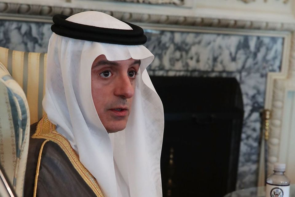 الجبير: قرار ترامب خطأ ولا تطبيع مع &quot;إسرائيل&quot;
