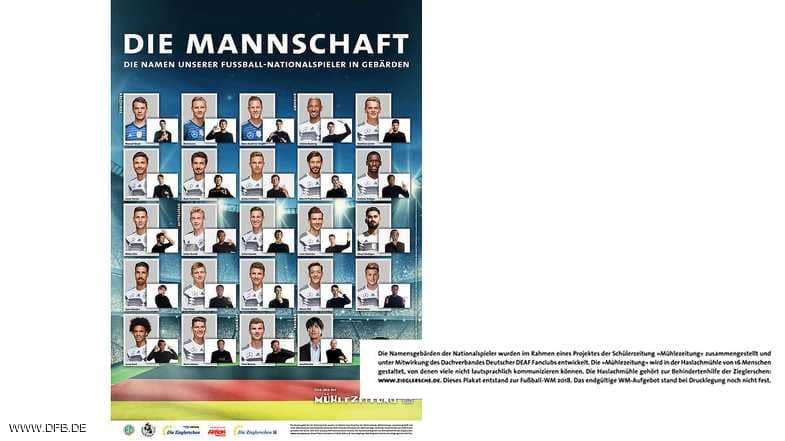 صورة أغضبت الجهاز الفني لمنتخب ألمانيا...تظهر التشكيلة النهائية لأبطال العالم في مونديال روسيا