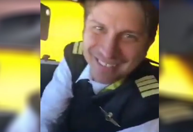 من قمرة القيادة...مقطع فيديو لطيار برازيلي يشهر إسلامه على ارتفاع 18000 قدم