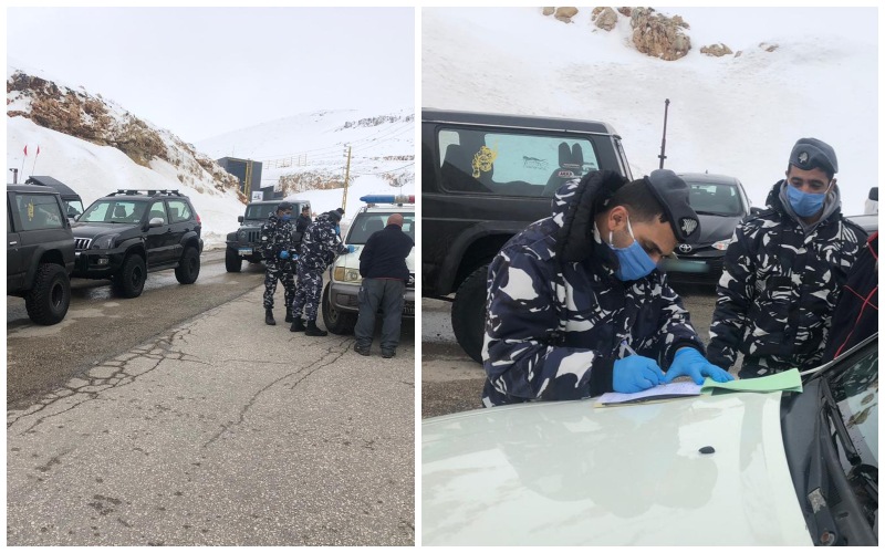 شبان أرادوا ممارسة رياضة الـ off-road في عيون السيمان مخالفين بذلك قرار التعبئة العامة...&quot;فأكلوا&quot; محاضر ضبط!