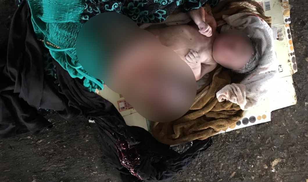 بالصور/ العثور على جثة طفل حديث الولادة قرب مكب للنفايات في عيترون