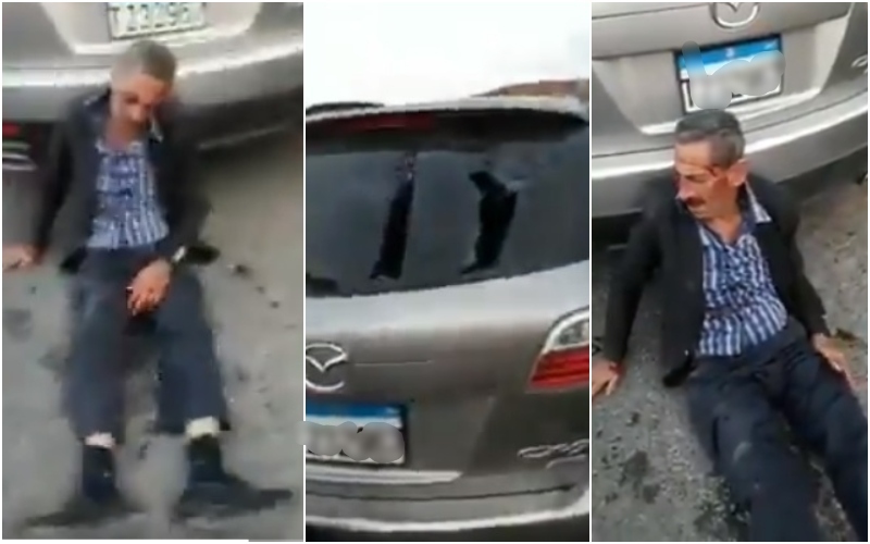 بالفيديو/ لحظة الاعتداء الوحشي على رئيس بلدية وادي الحور أمس واصابته بطلقات نارية في قدميه!