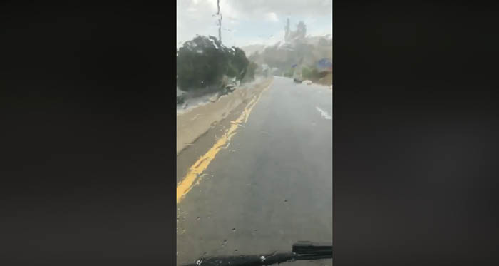 بالفيديو/ أمطار &quot;كانونية&quot; تتساقط في عز الصيف في طرابلس!