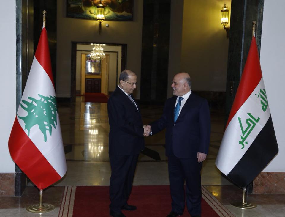 عون: لبنان يقف إلى جانب وحدة الدولة العراقية...شددنا على أهمية تبادل المعلومات والخبرات المتعلقة ب​مكافحة الارهاب