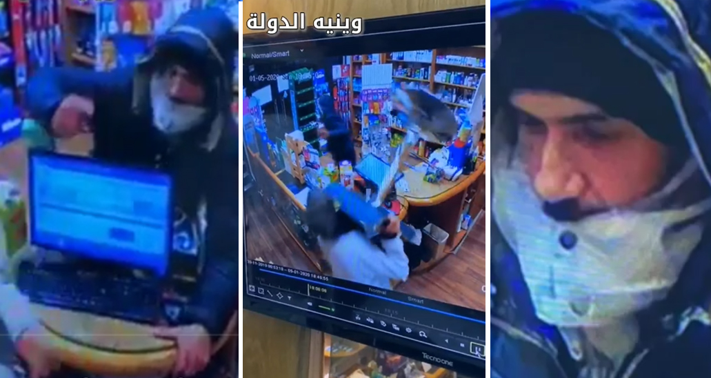 بالفيديو / محاولة سلب صيدلية في سليم سلام.. هذا ما فعلته الصيدلانية !