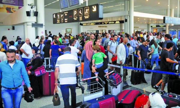 إجراءات أمنية إضافية في مطار بيروت ابتداءً من اليوم فيما يتعلق بعربات حقائب الركاب المغادرين عبر المطار