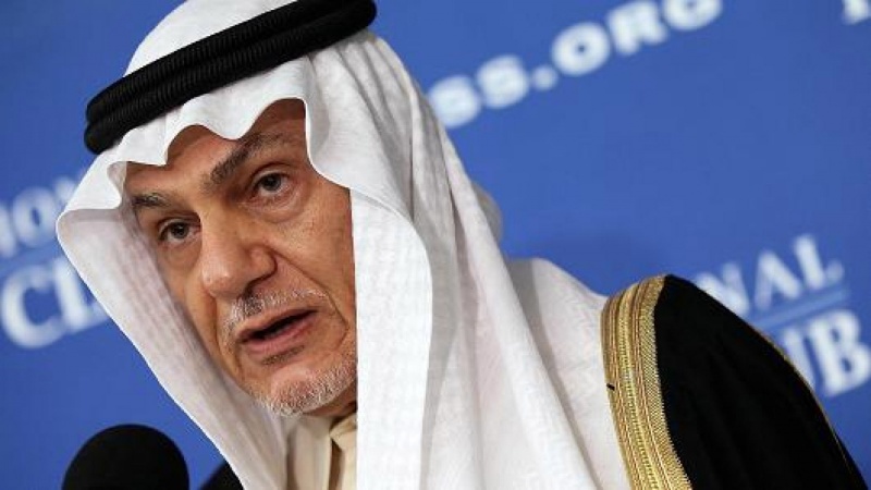 تركي الفيصل لمهاجمي السعودية: بيوتكم من زجاج...&quot;الدول التي قتلت مئات الآلاف في حروب بناء على معلومات خاطئة يجب أن تخجل عند توجيه الإنتقادات للآخرين&quot;