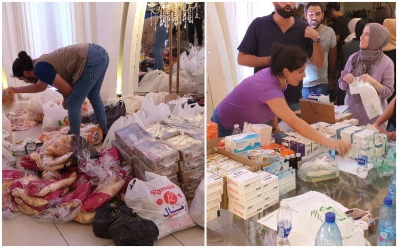 بالصور/ &quot;الشعب لبعضو&quot;...ناشطو المجتمع المدني والمتطوعون يثبتون معدن اللبنانيين &quot;الطيب&quot; بمبادرات قيمة:تأمين مأوى وطعام وأدوية!
