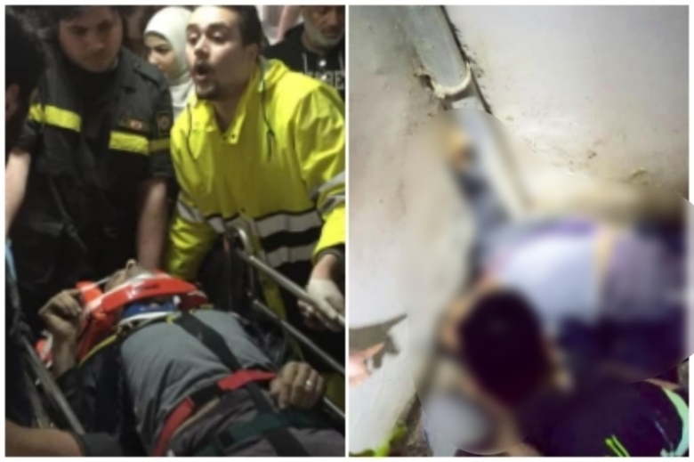بالصور/ سقوط رجل داخل منور عن علوّ خمسة أمتار في مستشفى بيروت الحكومي