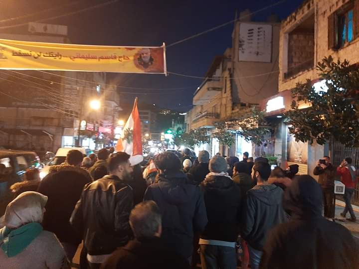 بالفيديو/ من النبطية: &quot;على البنزين ثورة, على المازوت ثورة, على الكهربا ثورة&quot;