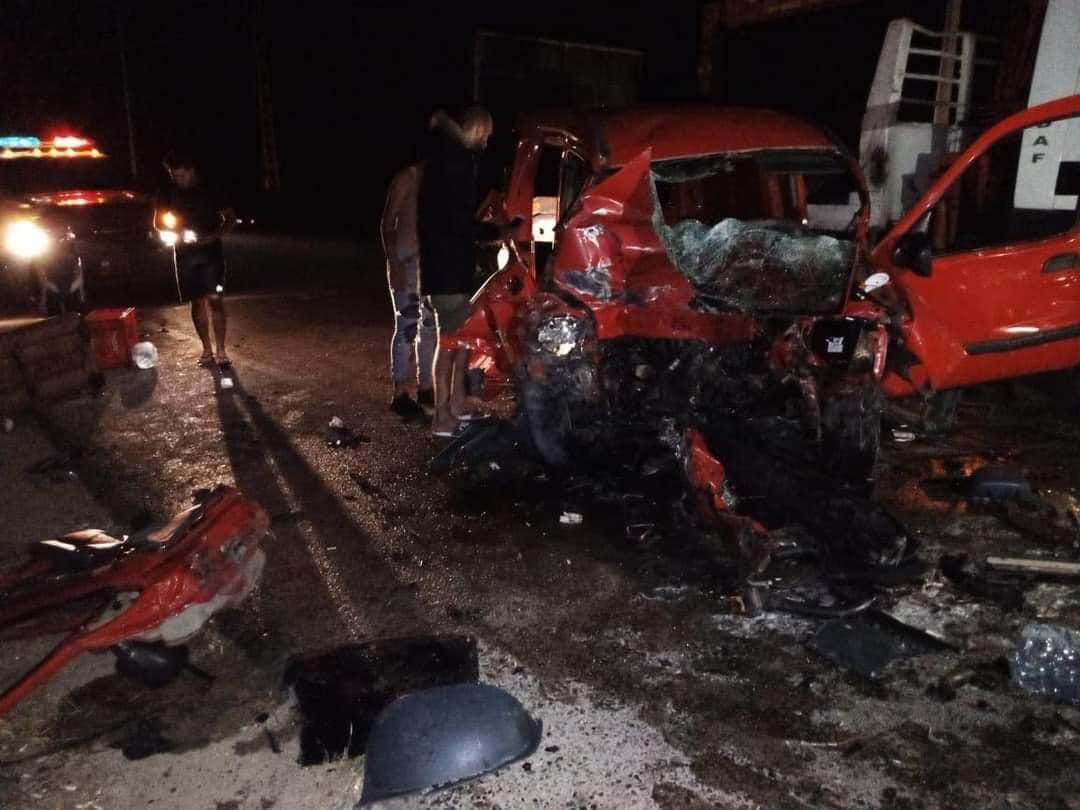مقتل شابين وإصابة 4 بجروح في حادث سير مأساوي على طريق عام صور - الناقورة