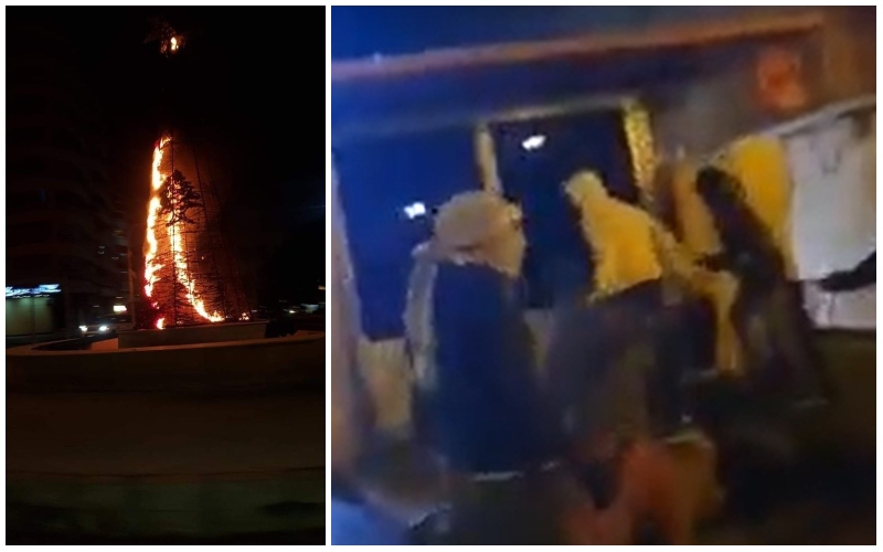 مديرية الاستخبارات في الشمال توقف المعتدين على منزل المفتي الشعار والذين احرقوا شجرة الميلاد في طرابلس