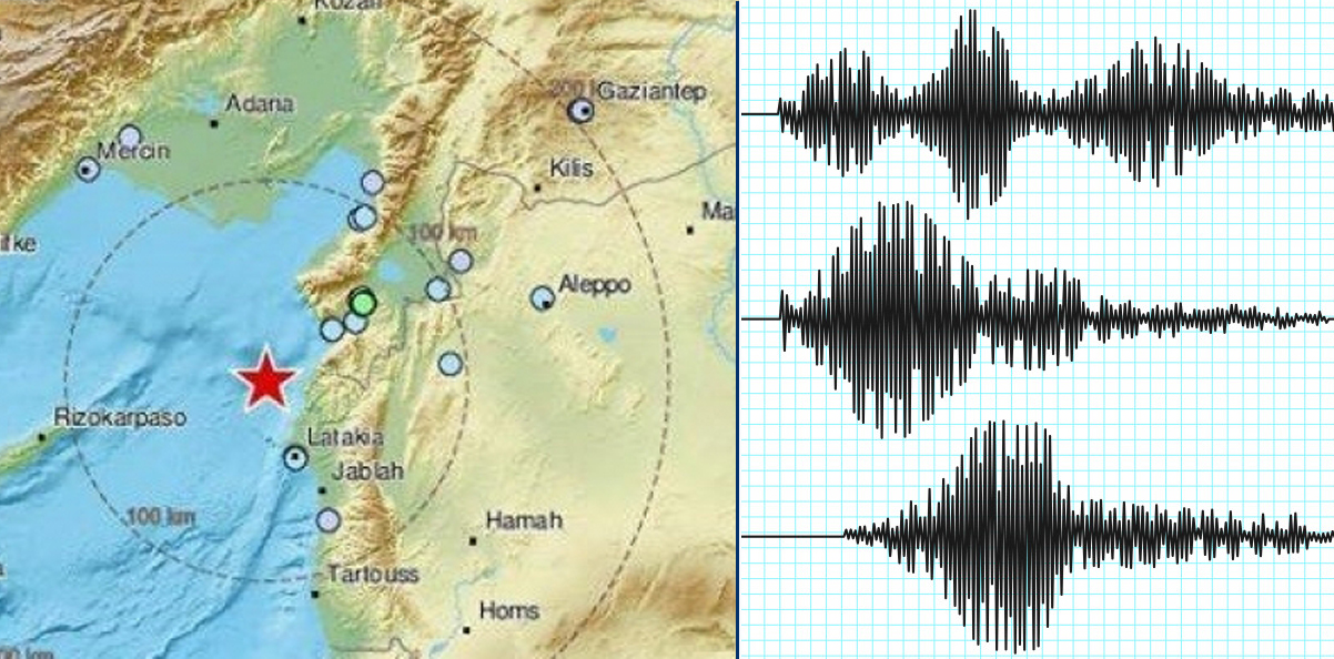 الأرض تهتز ...9 هزّات أرضية تضرب سواحل سوريا ولبنان خلال ساعات