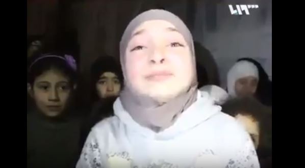 ابنة الغوطة التي شغلت العالم تظهر على شاشة التلفزيون السوري...&quot;سندس&quot; توجه رسالة صادمة!